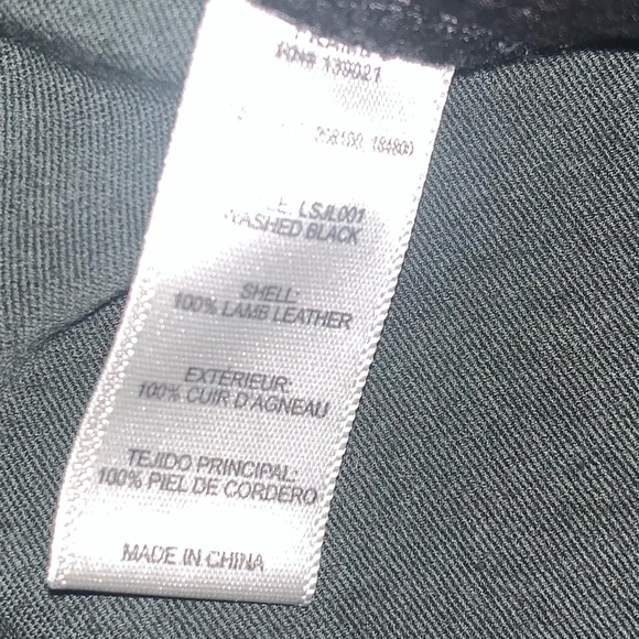 Frame Le Skinny de Jeanne leather legging pants in black 30 - Picture 10 of 14